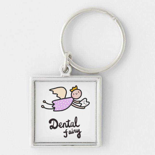 Dental Fairy Key Ring (Front)