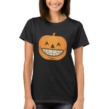 Dental Halloween Shirt Pumpkin with Perfect Teeth