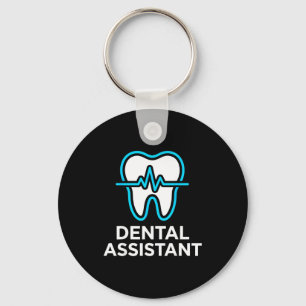 Dental Heartbeat Tooth Pulse Rda Design Key Ring
