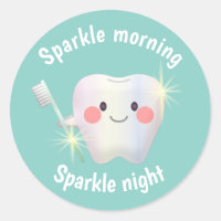 Dental Hygiene Happy Tooth Sparkle