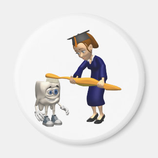 Dental Hygiene or Dentist Graduation Gifts Magnet