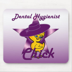 Dental Hygienist Chick #9 Mouse Pad