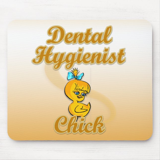 Dental Hygienist Chick Mouse Pad (Front)