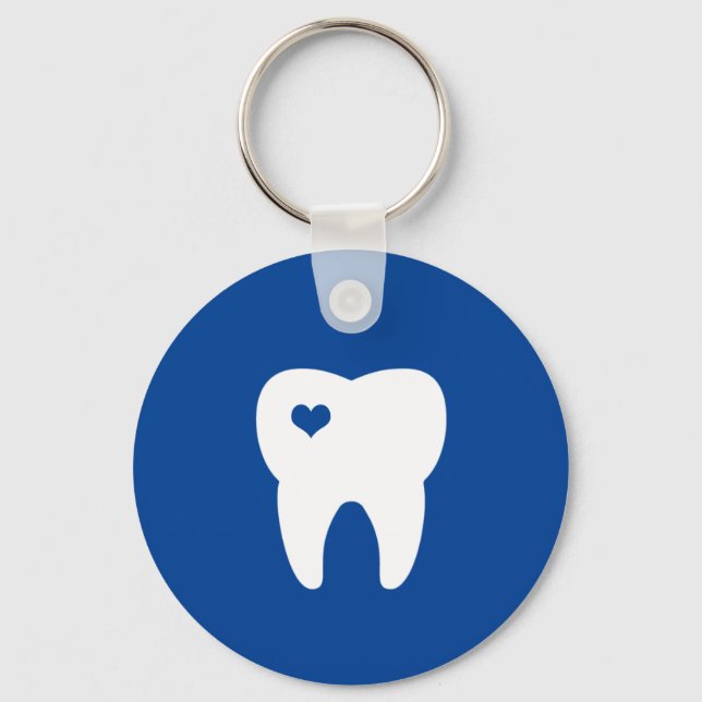 Dental Hygienist Dentist Key Ring (Front)
