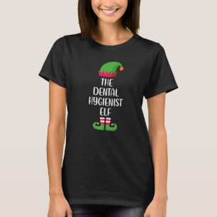 Dental Hygienist Elf Family Matching Group Christm T-Shirt