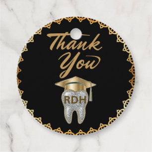 Dental Hygienist Graduation Gift Tag   Personalise