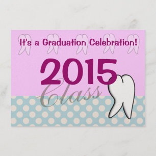 Dental Hygienist Graduation Party Invitations 2015