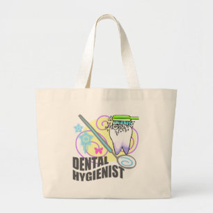 Dental Hygienist Large Tote Bag