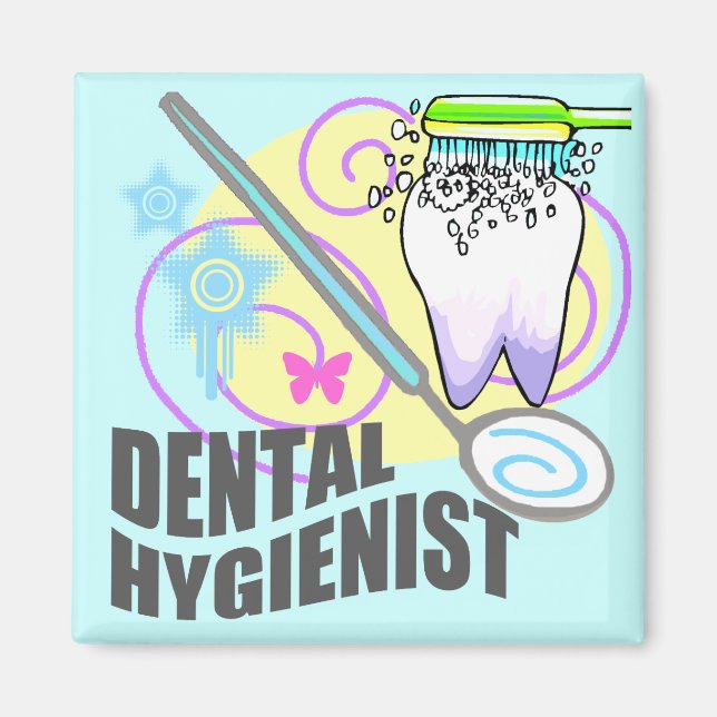 Dental Hygienist Magnet (Front)