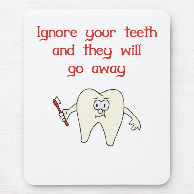 Dental Hygienist Mouse Pad (Front)