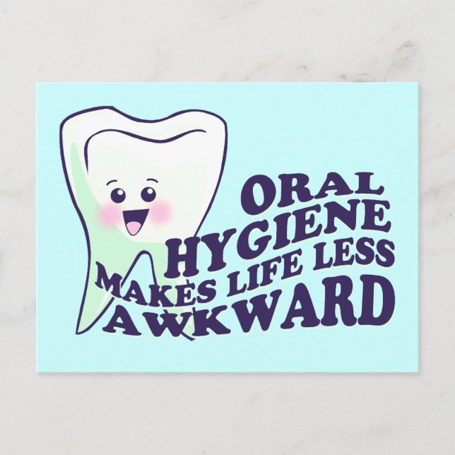 Dental Hygienist Postcard (Front)