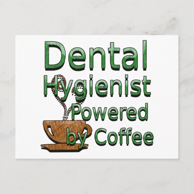 Dental Hygienist Postcard (Front)