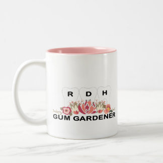 Dental Hygienist Pretty Flower Themed Mug