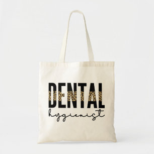 Dental Hygienist   RDH Dentist Cheetah print gifts Tote Bag
