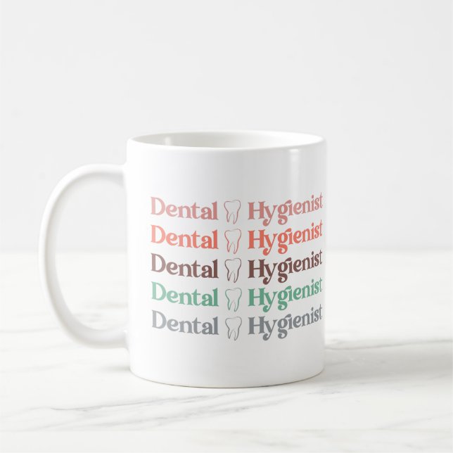 Dental Hygienist | RDH Dentist Dental gifts Coffee Mug (Left)