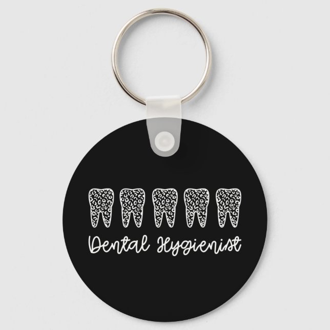 Dental Hygienist | RDH Dentist Dental gifts Key Ring (Front)