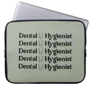 Dental Hygienist RDH Dentist Dental gifts Laptop Sleeve