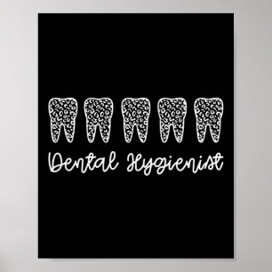 Dental Hygienist   RDH Dentist Dental gifts Poster