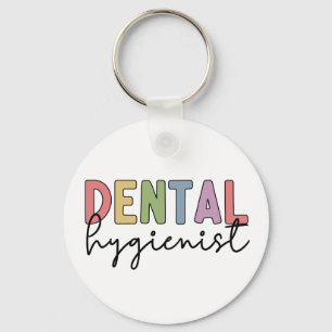 Dental Hygienist RDH Registered Dental Hygienist Key Ring