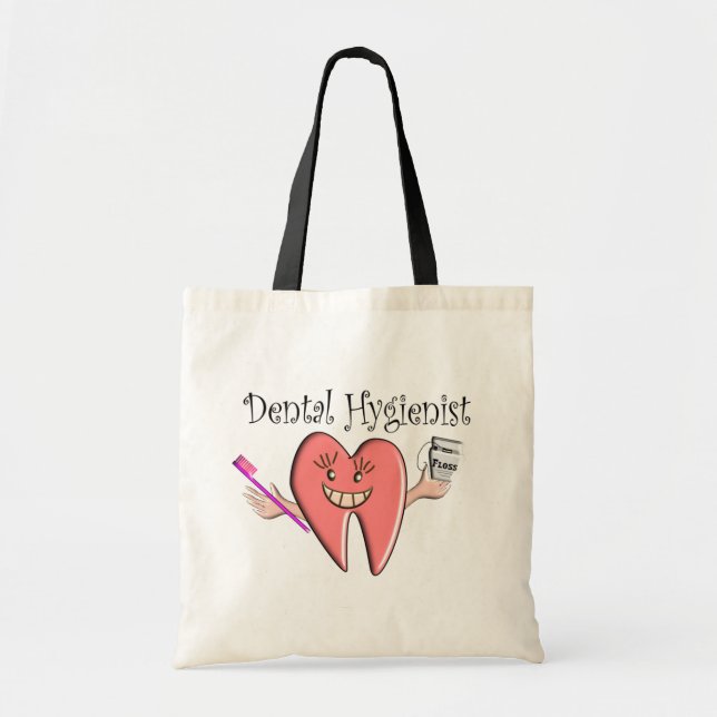 Dental Hygienist T-shirts & Gifts Tote Bag (Front)