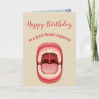 Dental Hygienist, Technician, Dentist Birthday Fun
