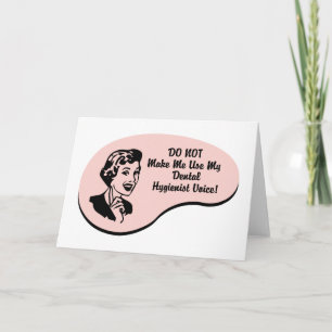 Dental Hygienist Voice Card