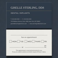 Dental Implants Office Appointment Reminder