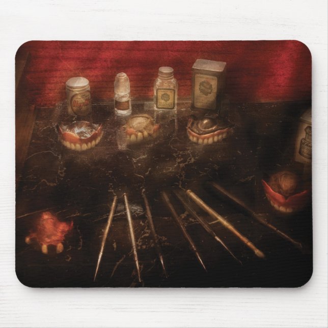 Dental Lab - Denture Repair Mouse Pad (Front)