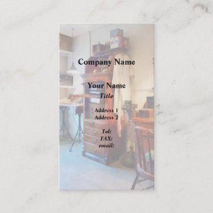 Dental Lab WithLab Coat Business Card