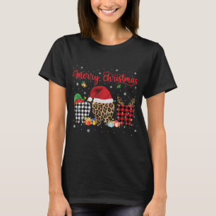 Dental Merry Christmas Santa Hat Pajama Funny Dent T-Shirt