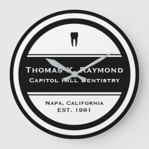 Dental Office Large Clock