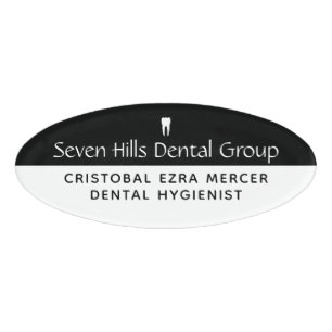 Dental Office Name Tag