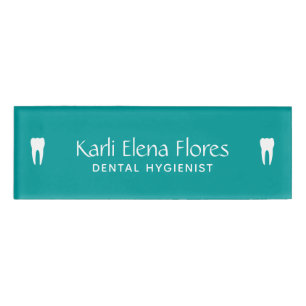 Dental Office Name Tag