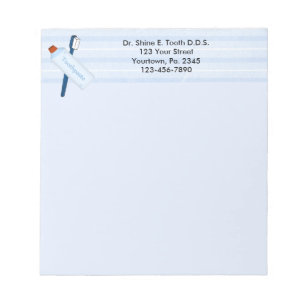 Dental Office Notepad