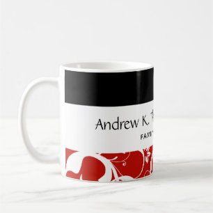 Dental Office Staff Pro Damask Coffee Mug