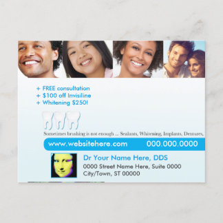 Dental postcard | Sometimes brushing is not enough