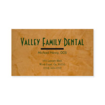 Dental Practice Business Cards