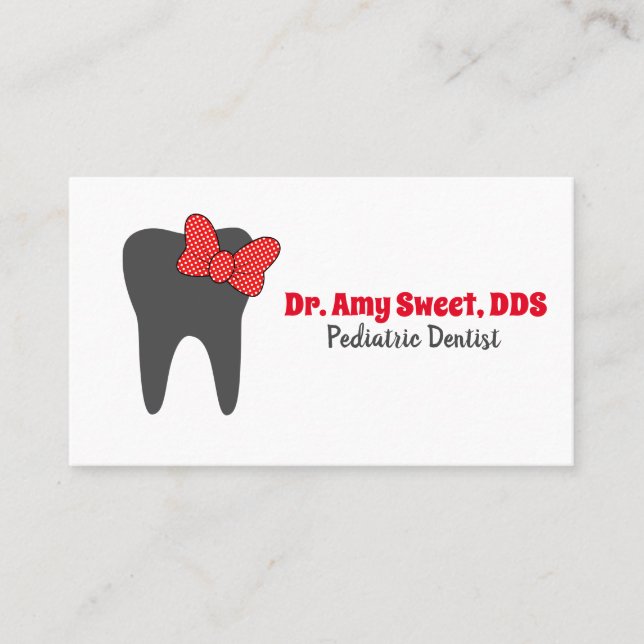 Dental Professional Business Card (Front)