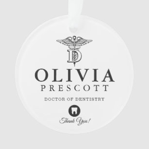 Dental Professional Graduation   Retirement Ornament