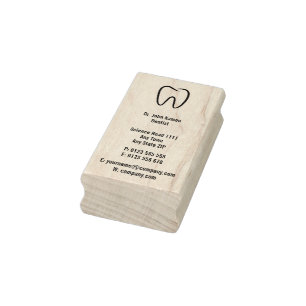 Dental   Professional Rubber Stamp
