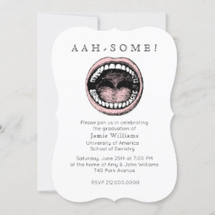 Dental School Grad Party Invitation