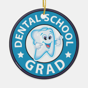 Dental School Graduation Ceramic Ornament