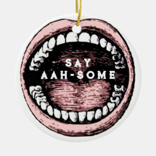 Dental School Graduation Ceramic Ornament