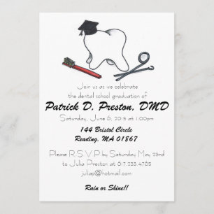 Dental School Graduation Invitation