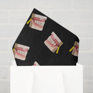 Dental School Graduation Party Gift Tissue Paper