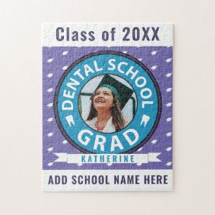 Dental School Photo Graduation Jigsaw Puzzle