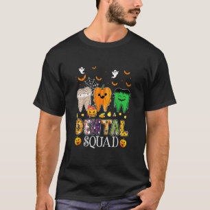 Dental Spooky Squad Costume Denstist Halloween 1 T-Shirt