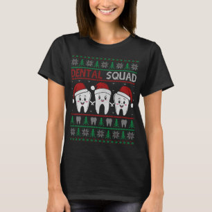 Dental Squad Christmas: Teeth Whitening Gifts T-Shirt