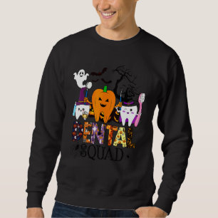 Dental Squad Costume Trick Or Teeth Denstist Hallo Sweatshirt