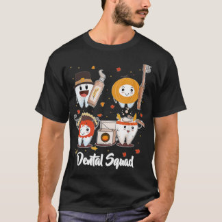 Dental Squad Dental Happy Fall Y all vintage denta T-Shirt